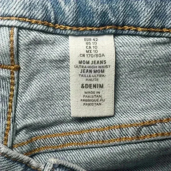 H&M Mom Jeans, Size 10 - Picture 9 of 11